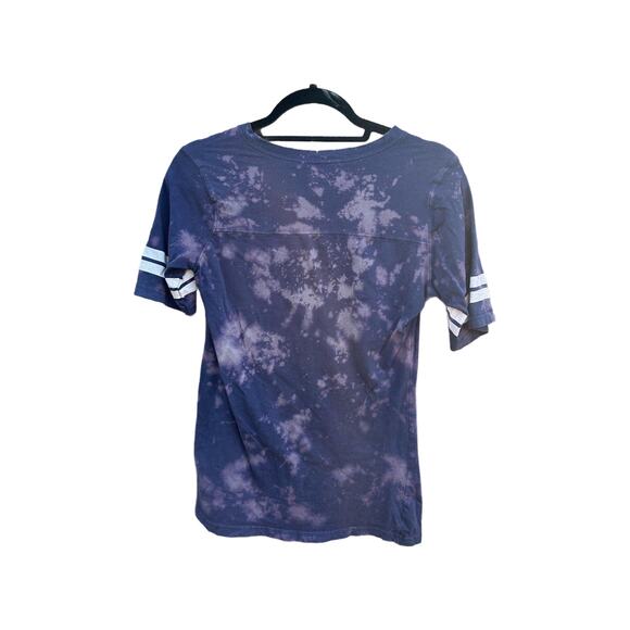 Tie Dye UofM T-Shirt | Women’s Shirt | Splatter Tie - Reverse Dye - Picture 2 of 2